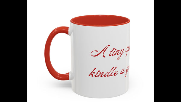Inspirational Feather Coffee Mug