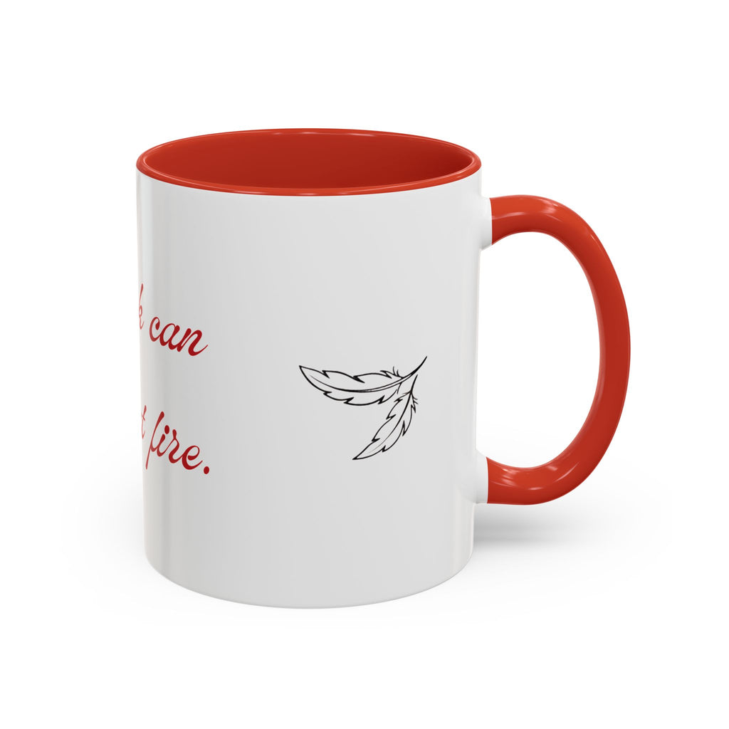Inspirational Feather Coffee Mug